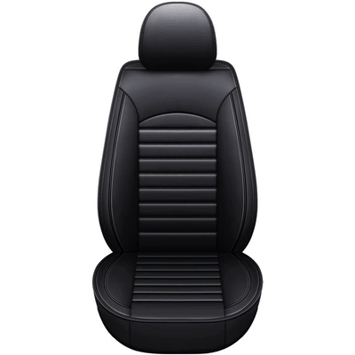 fully surrounded — Four Seasons Pad - mysterious-black-full-leather-single-seat-ch