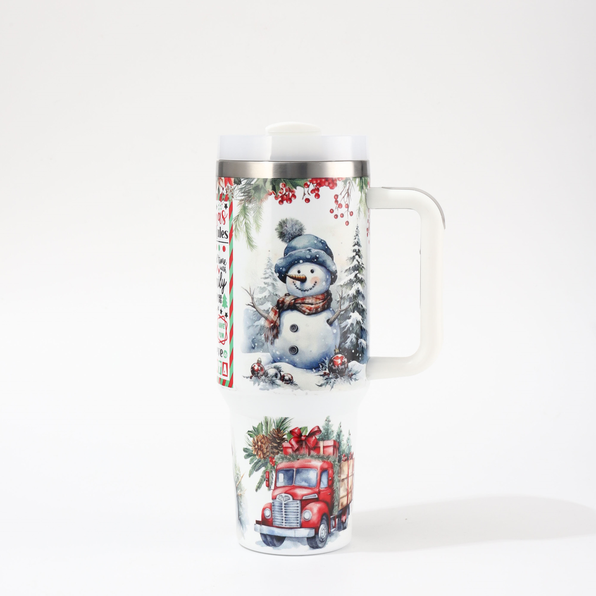 Pintura por pulverización de plástico de acero inoxidable 30oz taza de automóvil manejo de automóvil taza de aislamiento de vacío de doble capa taza de cerveza de aislamiento de frío