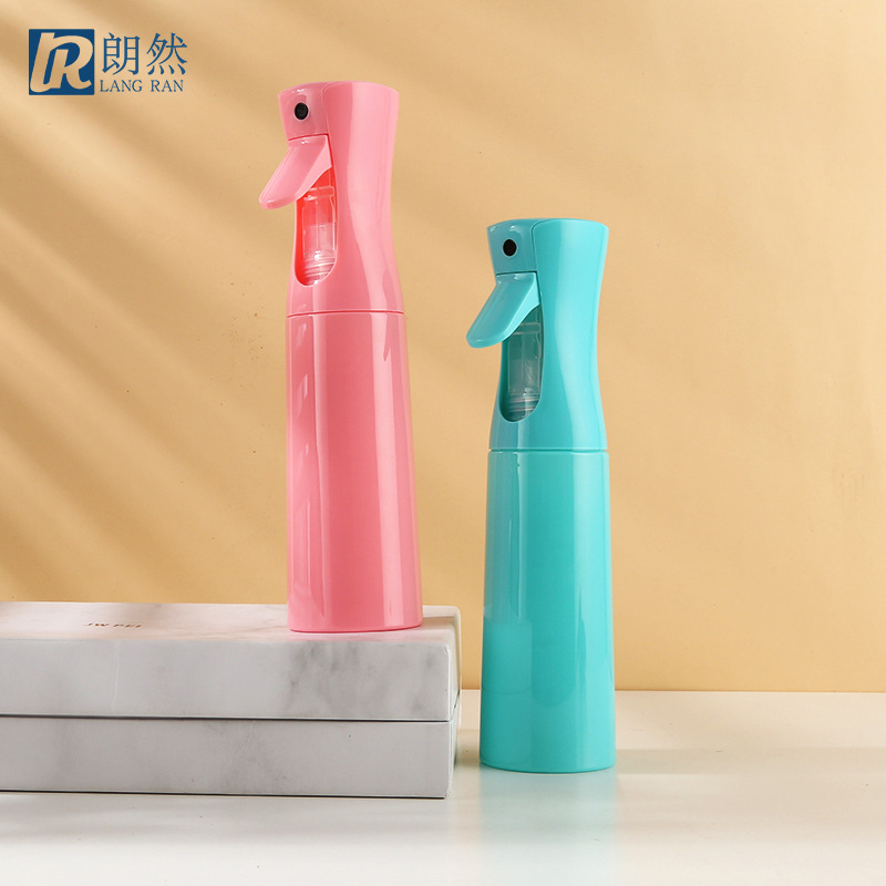 300ml高压持续喷雾瓶保湿补水细雾园艺浇花喷壶消毒器可跨境