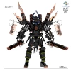 807 Upgrade Double Blade Gravity Titan Sonar Man