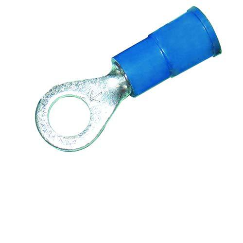 3M Ring Terminal Vinyl Insulated #10 Blue 16-14 Gauge - 100P