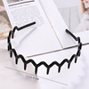 Wavy hair accessory, plastic non-slip universal headband for face washing, Korean style, internet celebrity, simple and elegant design