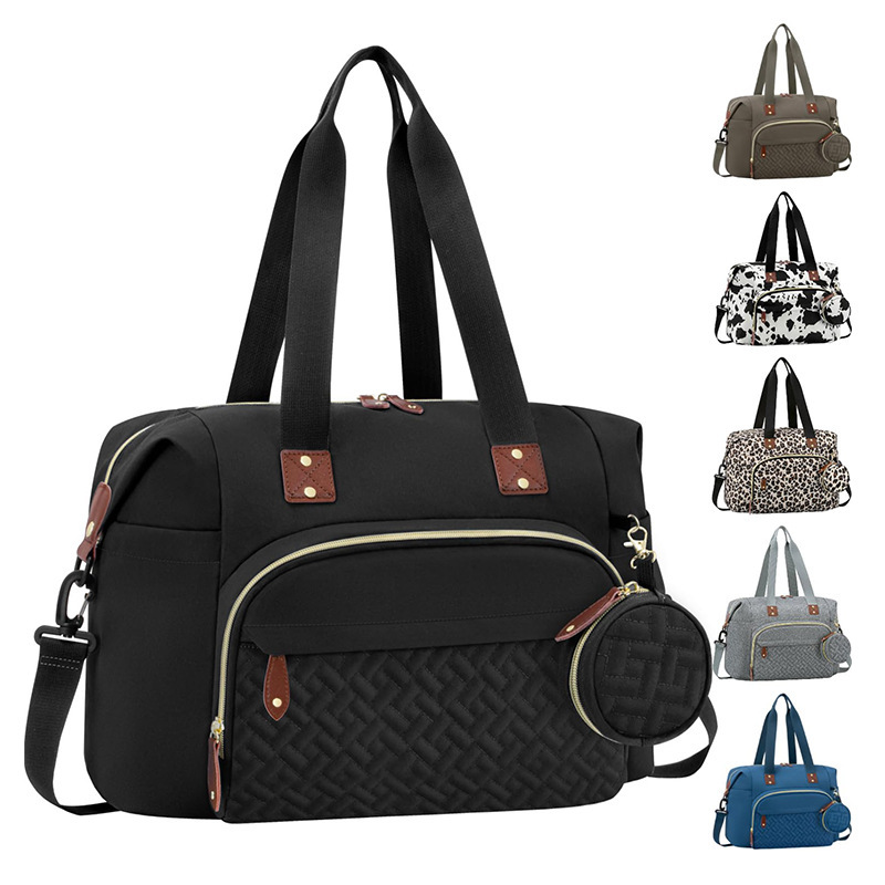 Nuevo bolso de mamá con chupete, pañal, bolso, correa para el hombro, bolso para pañales, bolso para bebés, bolso para pañales