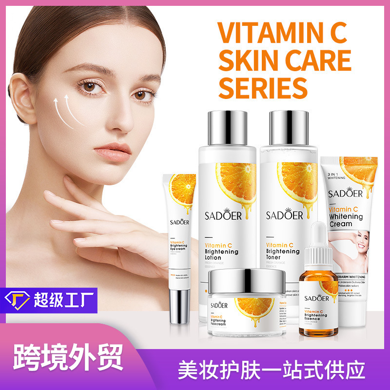 Full English vitamin C skin care product...