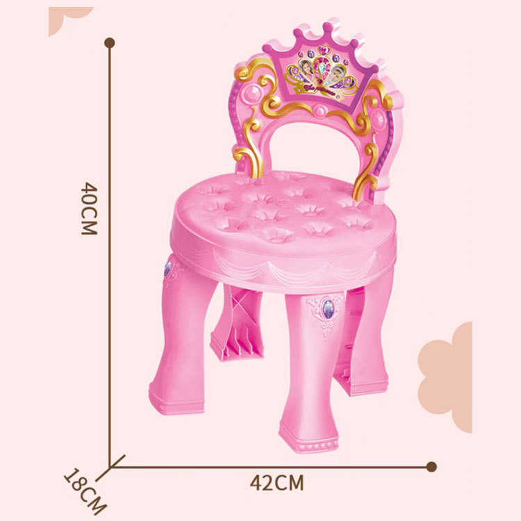 Transfronterizos niños princesa pequeño tocador juguetes para niñas para el hogar de almacenamiento conjunto de carritos 3 - 6 - 5 regalos