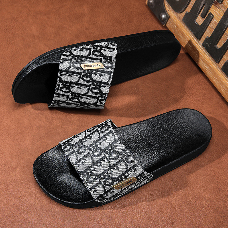 Zapatillas de moda Sandalias antideslizantes para uso exterior de verano para hombres, deportes de ocio de alta gama, al aire libre, nuevos zapatos de playa de alta gama