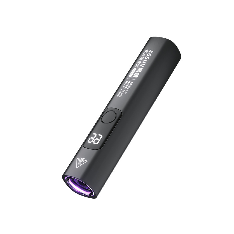 Detección de residuos de plaguicidas detección de hongos lámpara ultravioleta detección de linterna ultravioleta 365nm líquido de bordeaux recargable impermeable