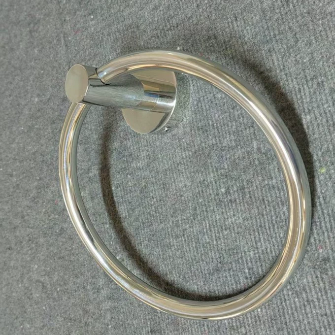 Трансграничная вешалка для полотенец из нержавеющей стали 304, утолщенная, одинарная, двойная, для установки в ванной и туалете.