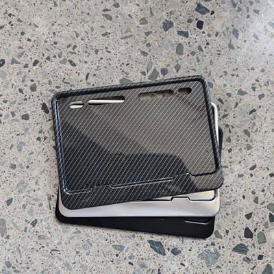 Carbon Fiber Texture, License plate holder/license plate holder