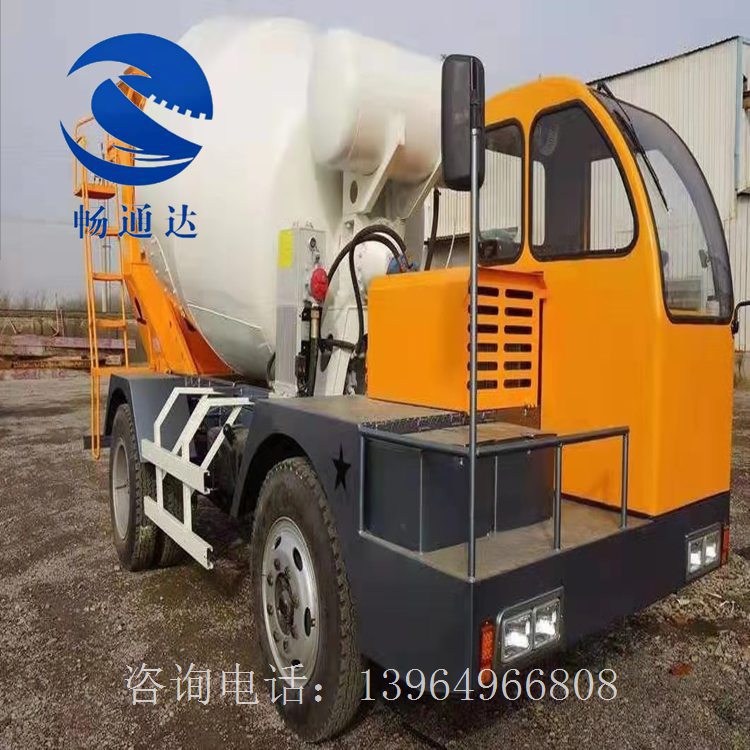 生产厂家 水泥搅拌车 2方4方混凝土搅拌车 柴油液压工程搅拌车