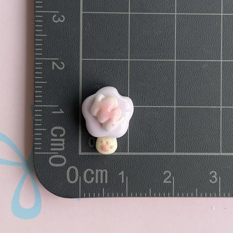 ミニ小さなドーナツアイスキャンディーパンアイスキャンデー樹脂アクセサリー携帯電話ケースヘアピンベビー服装飾アクセサリー|undefined
