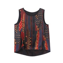 新中式国风复古坎肩背心春秋款女士100%桑蚕丝香云纱时尚百搭马甲