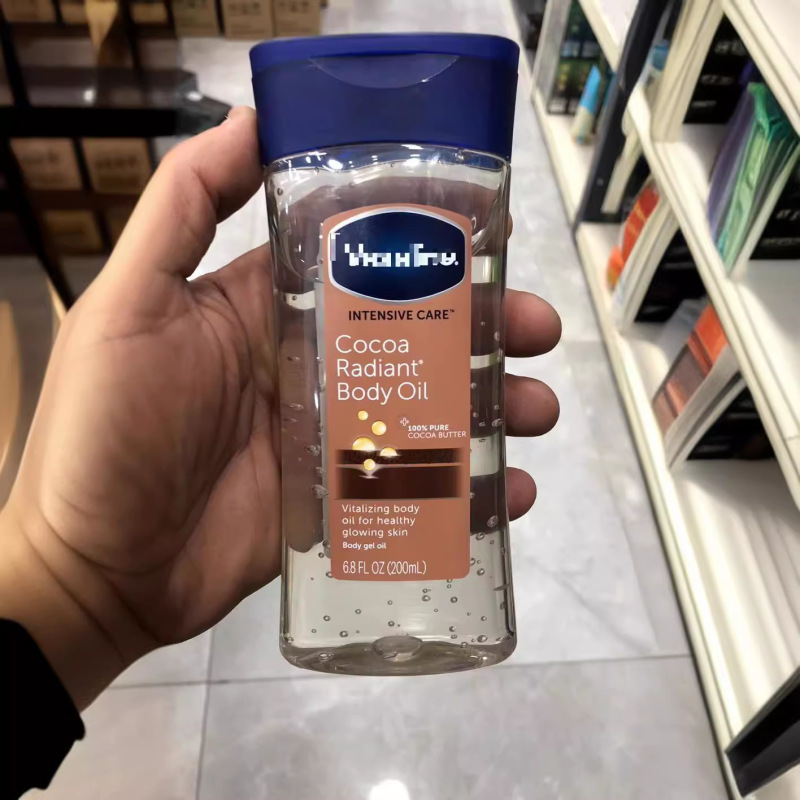 ヴァセリン バセリン ココア グロウ モイスチャライジング ボディ ジェル オイル 200ml|undefined