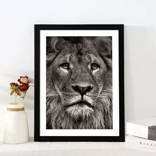 Solid wood picture frame wall decoration picture frame wooden poster oil painting frame mounting frame wall-mounted display a4 photo frame