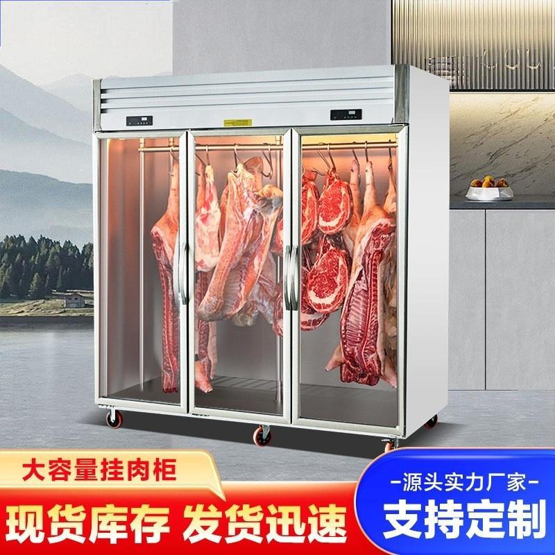 Commercial Meat Hanging Cabinet, Fresh Meat Freezer, Maturation Cabinet, Refrigerated Vertical Cold Fresh Beef, Sheep and Pork Acid Display Cabinet