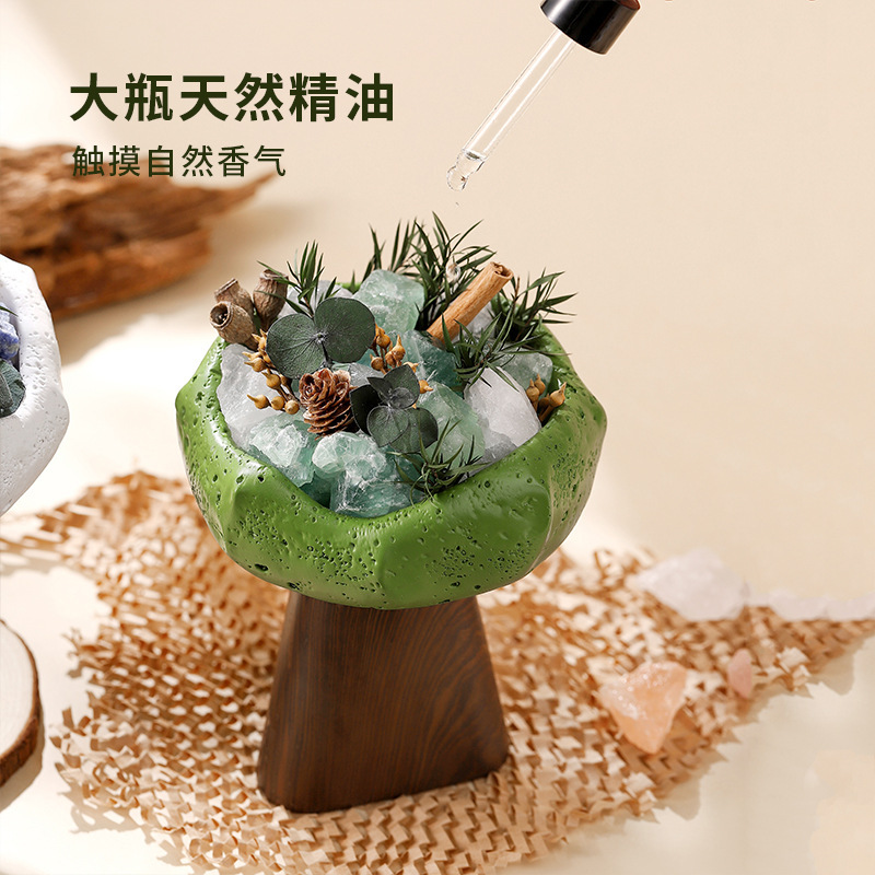 原野秘境扩香石香薰礼盒室内家用无火晶石香氛摆件节日礼物伴手礼|undefined
