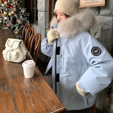 明星同款羽绒棉服女款新款工装小个子冬季棉服外套