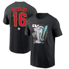 （支持定制）WBC棒球世界赛日本大谷翔平球衣T恤MLB运动速干体恤