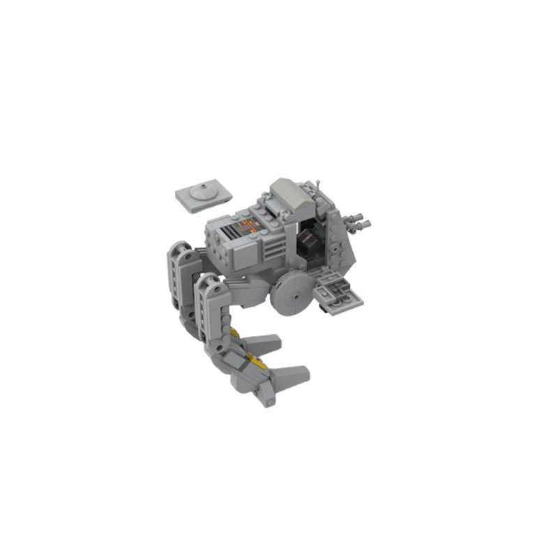 Moc Mecha Building Blocks Diy Educational Model For Kids_voghion.com