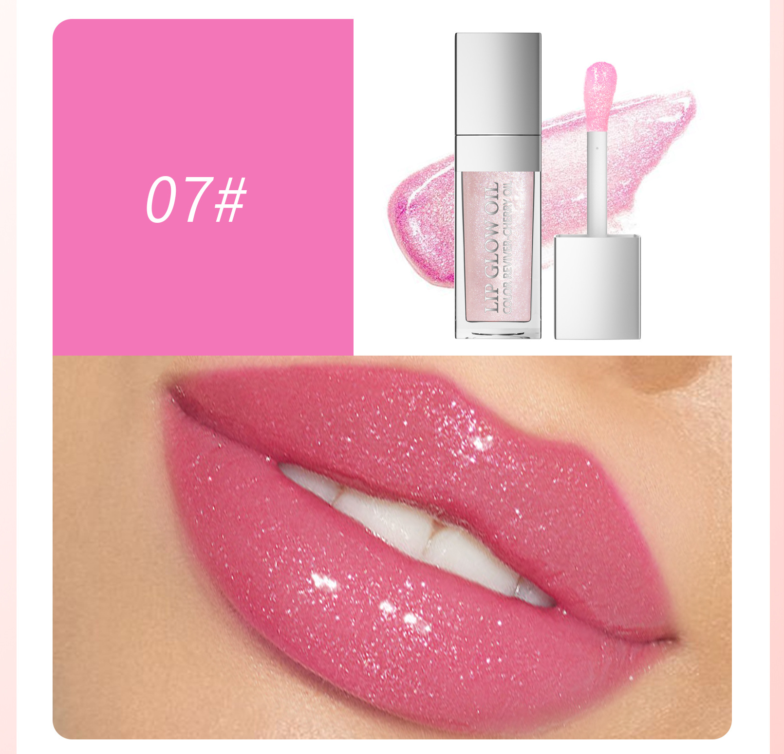 Hellokiss Lip Moisturizing and hydrating Color Changing Lip Oil undefined