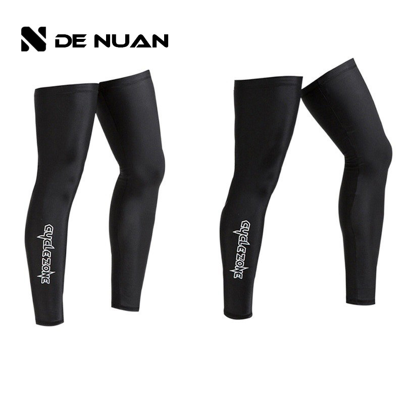 Cycling Leg and Foot Covers, Outdoor Sports, Mountaineering and Fishing Equipment, Long High-Elastic Leg Covers, Ice Silk Leggings
