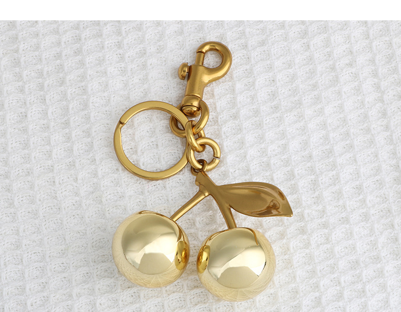 54g Weight Bag Charms Bag Accessories Type 1 Piece Quantity Holiday, Banquet, Daily Occasion Zinc alloy Material Cherry Pattern Casual, Elegant, Lady Style 1 Piece Zinc Alloy Cherry Bag Charms 1