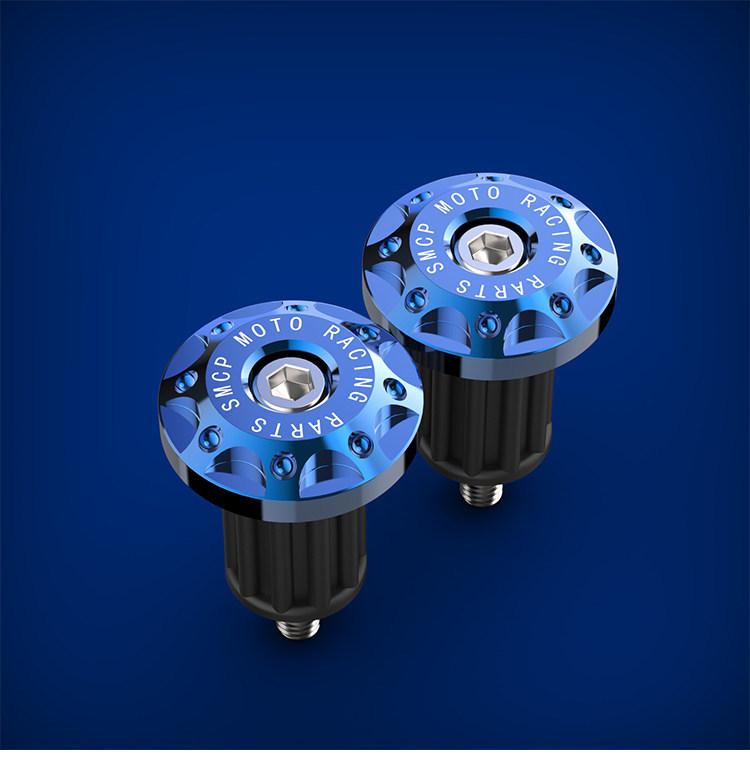 Cross-Border Popular Electric Vehicle Off-Road Motorcycle Handlebar End Caps, Anti-Fall Handlebar Balance Caps, Handlebar Plugs