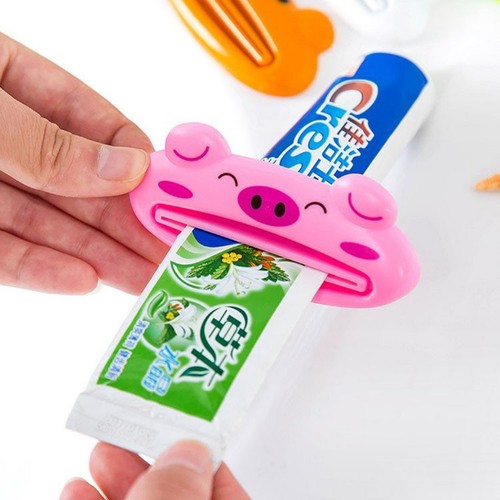 Creative cartoon animal shaped toothpaste squeezer for adults and children manual facial cleanser toothpaste cosmetic squeezer artifact