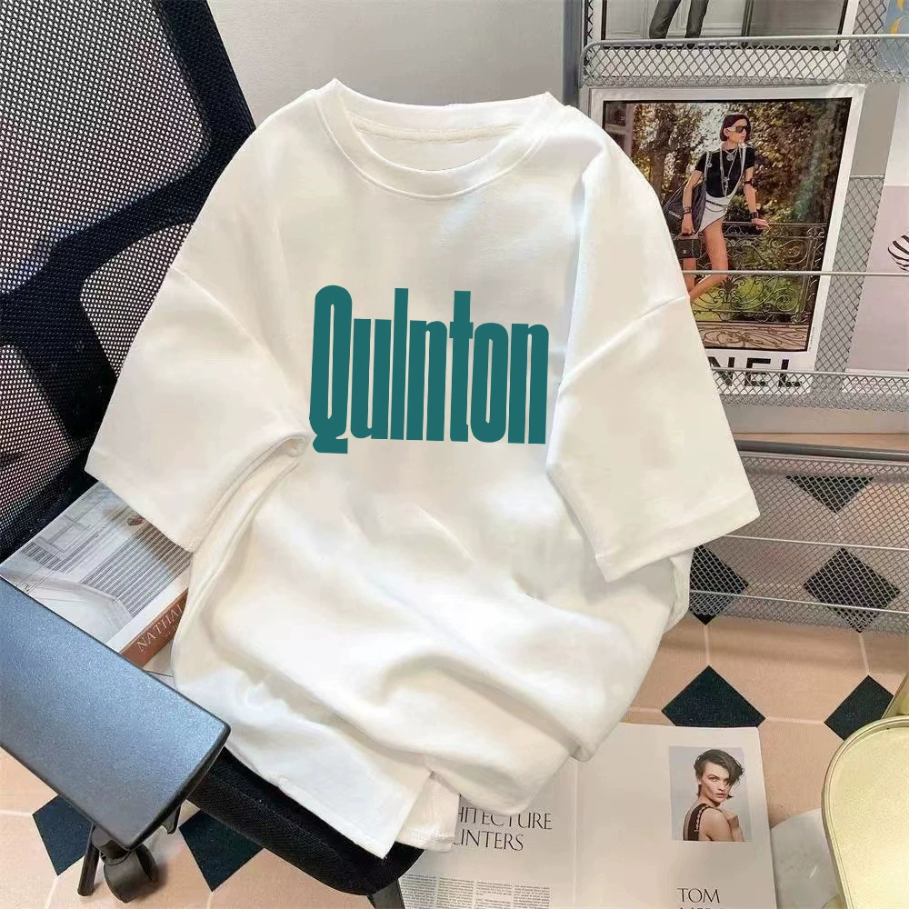 Retro Trend T‑shirt, Oversize Printed Tee, цвета белый/черный, размеры M–5XL