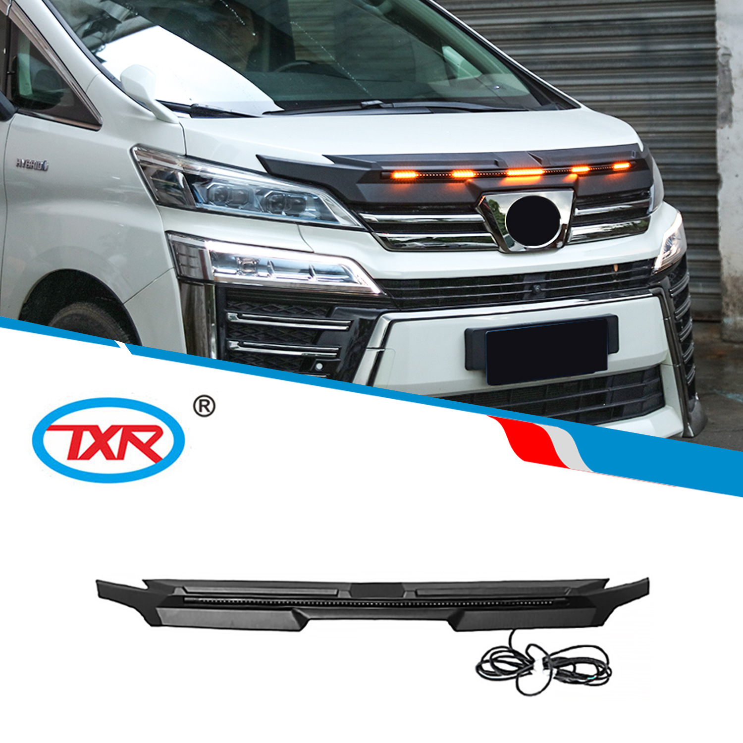 TXR es adecuado para Toyota Toyota Vellfire serie 30, accesorios especiales para la modificación de bloques de arena y grava de automóviles Weilfa