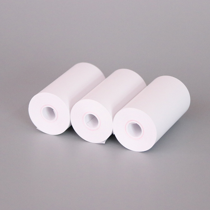 Papel de caja registradora térmica sin tubo 57*30 Papel de recibo 5730mm Meow máquina papel de impresión 57x30 impresión caja completa