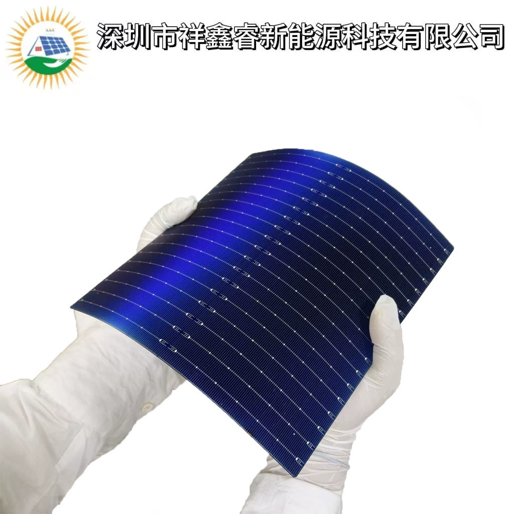 Оптовые поставки высокоэффективных 210-элементных аккумуляторных элементов из монокристаллического кремния Topcon, полупроводниковых компонентов 18bb, эффективность 24,8%, положительный класс A