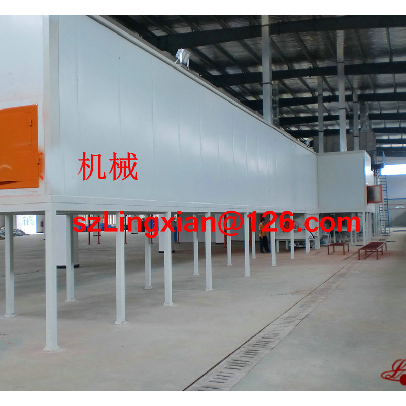 供应五金自动喷粉线深圳喷粉线厂家喷油线非标定做！