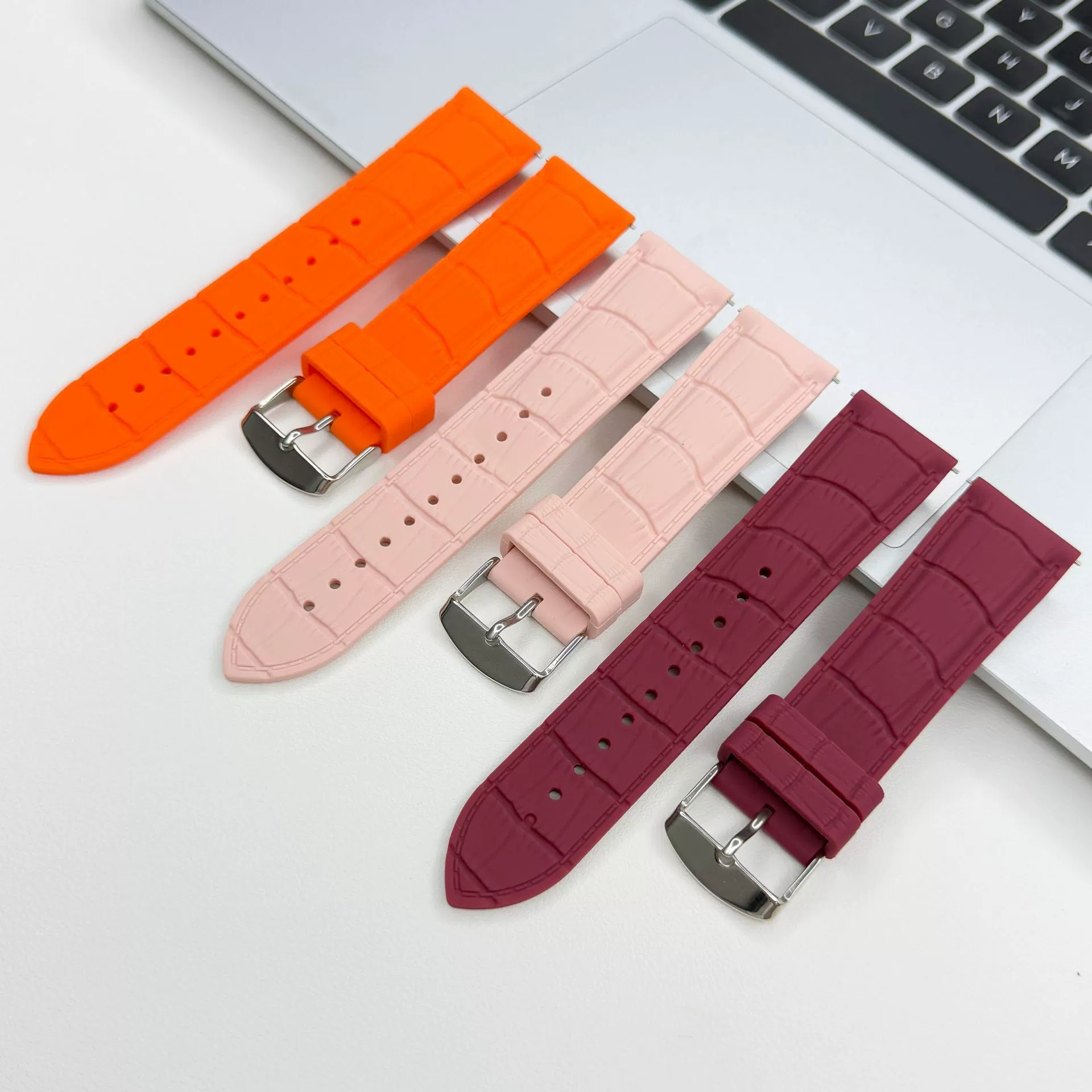Samsung, huawei, universal silicone watch strap, 22mm