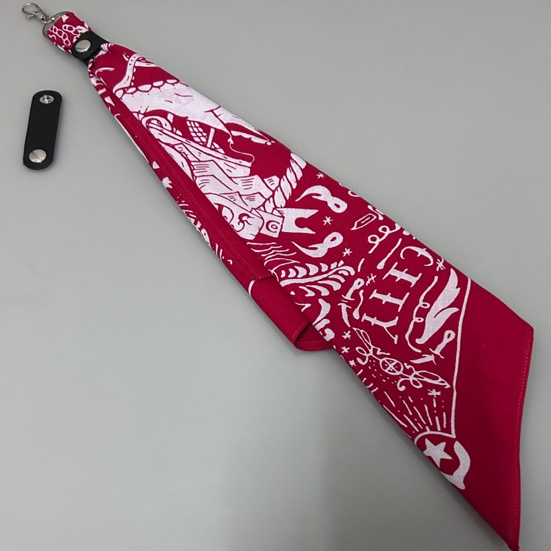 Red bottom navigation + ring