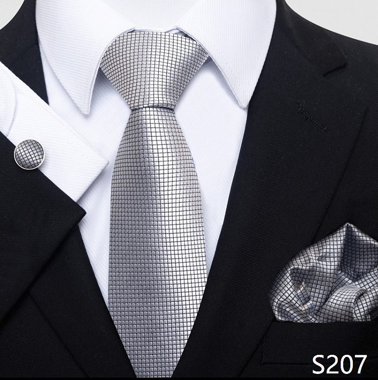 أسلوب بسيط منقوشة الكاجو الحرير البوليستر رجال ربطة عنق display picture 14