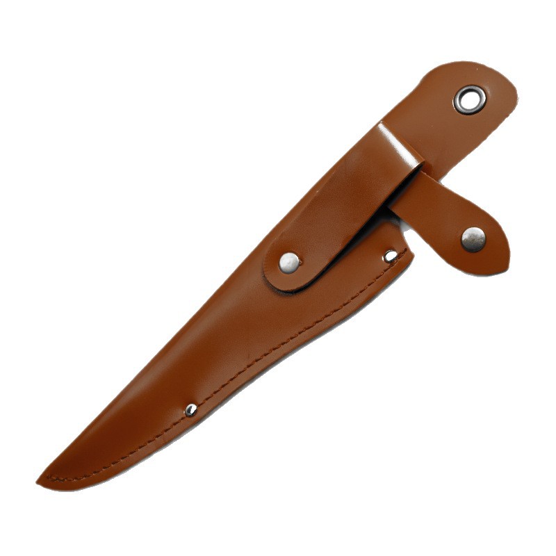 Inventario al aire libre cubierta de cuchillo plegable cubierta de cuchillo de cuero grueso cubierta de cuchillo plegable cubierta de cuchillo de cuero almacenamiento portátil