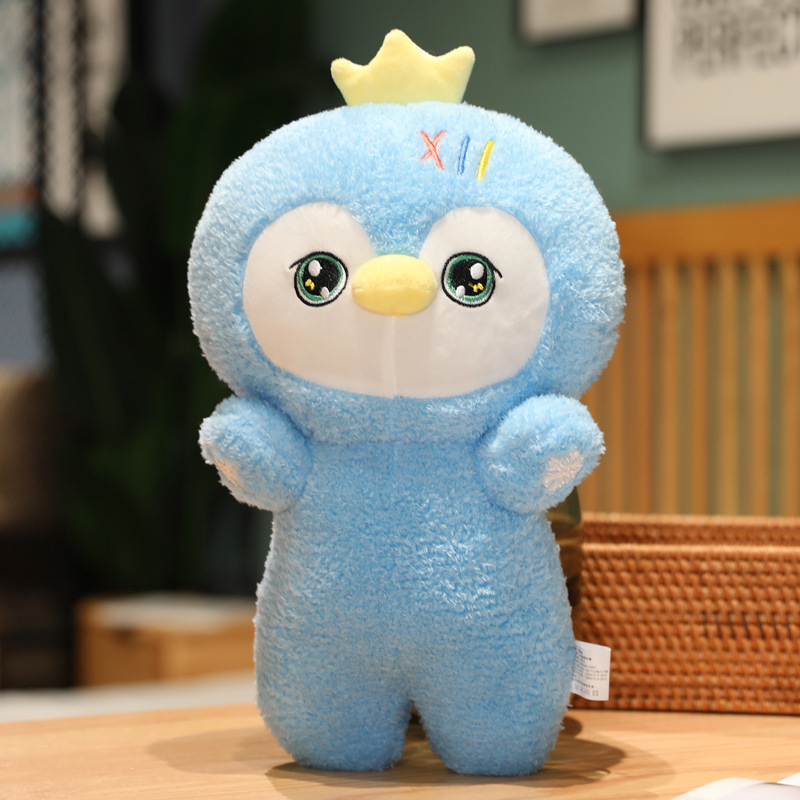Lindo oso juguete de peluche cordero gato pingüino muñeca los niños miel frijol muñeca regalo