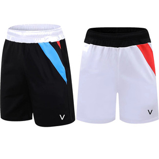 New Badminton Shorts Men's and Women's Quick-drying Table Tennis Shorts Summer Running Golden Breathable Shorts