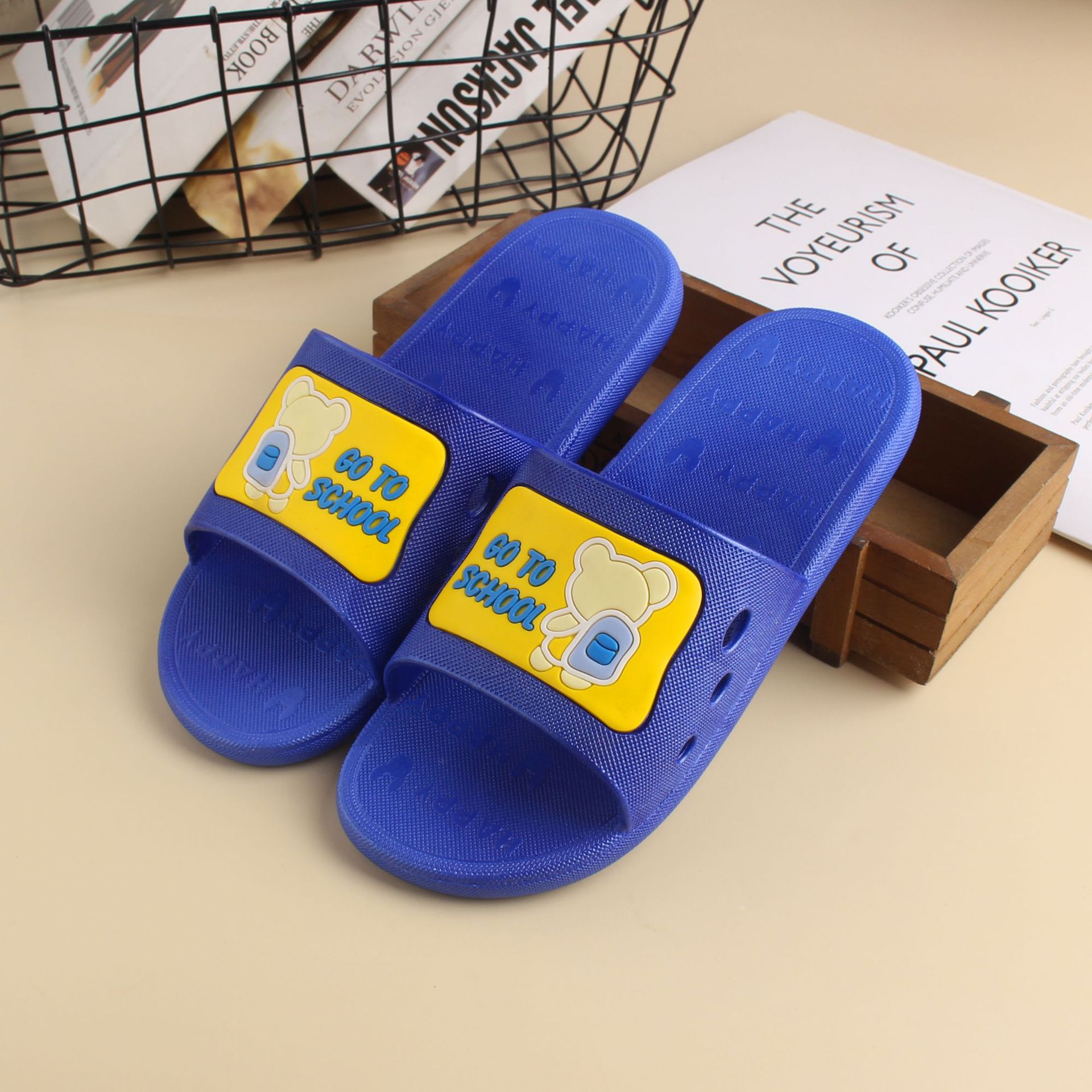 summer new pattern Cartoon Medium and small non-slip wear-resisting men and women Sandals children Home Furnishing Shower Room slipper wholesale