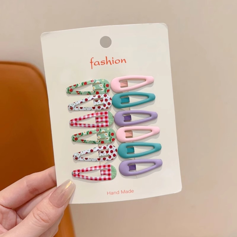 Niños de dopamina clip de cabello de color niñas lindas bebés clip de cabello rotos no dañan cabello pequeño clip de cabello BB clip lateral