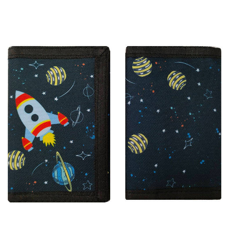 Wallet for elementary school students, folding game console for boys, shoulder bag, Amazon