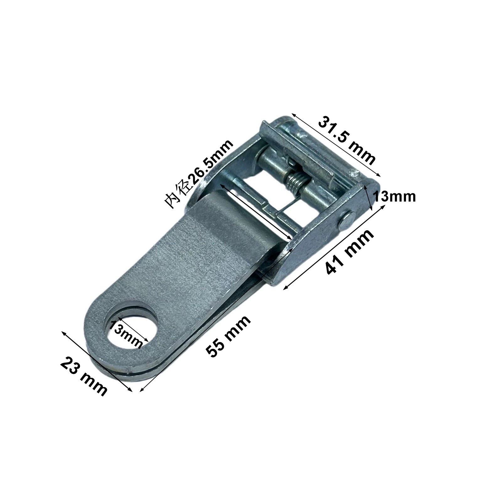 Производитель поставляет цинковый сплав с фиксированной пряжкой