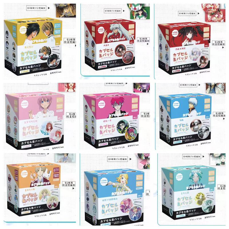 The new two-dimensional surrounding 75mm yum collection card suit millet surrounding five equal parts of the flower marriage death diary