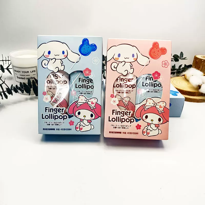伴手礼搭配 美乐蒂玉桂狗棒棒糖 可爱卡通糖果满月婚庆零食回礼