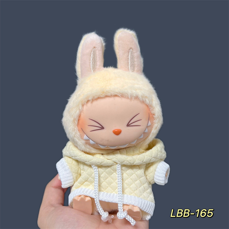 ラブブ ペンダントドール 着せ替えベビー服セット 17cm ラブブ 一世代と二世代の着せ替えベビー服|undefined