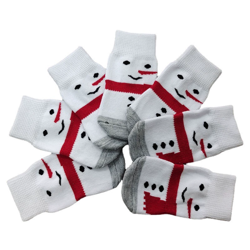 Собака Носки Pet Носки Собака Ноги Обложка Тедди Рождество