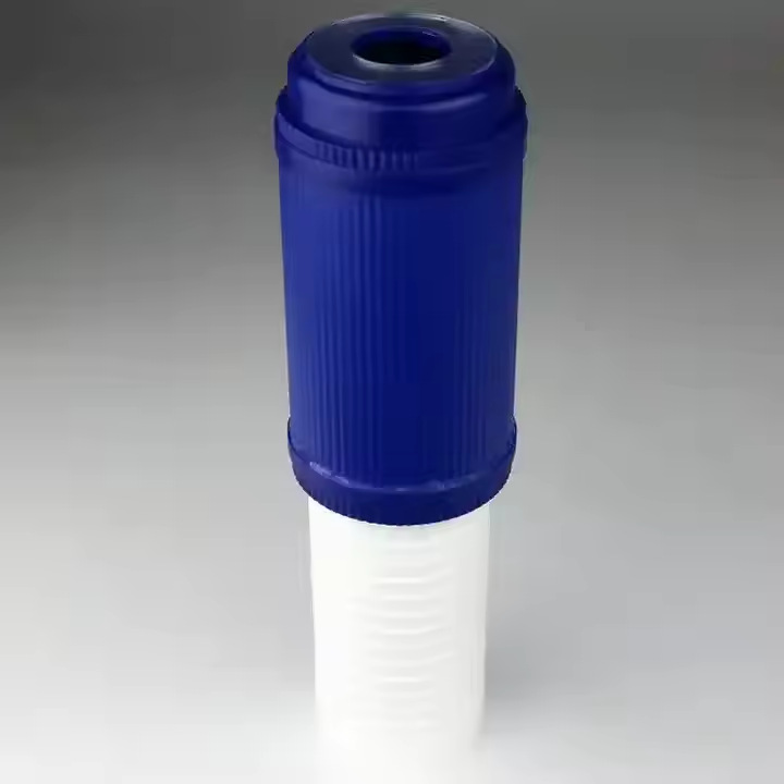 Venta al por mayor elemento de filtro de doble sección de 10 pulgadas elemento de filtro de purificador de agua compuesto multifuncional PP algodón cáscara de coco combinación de carbón activado elemento de filtro