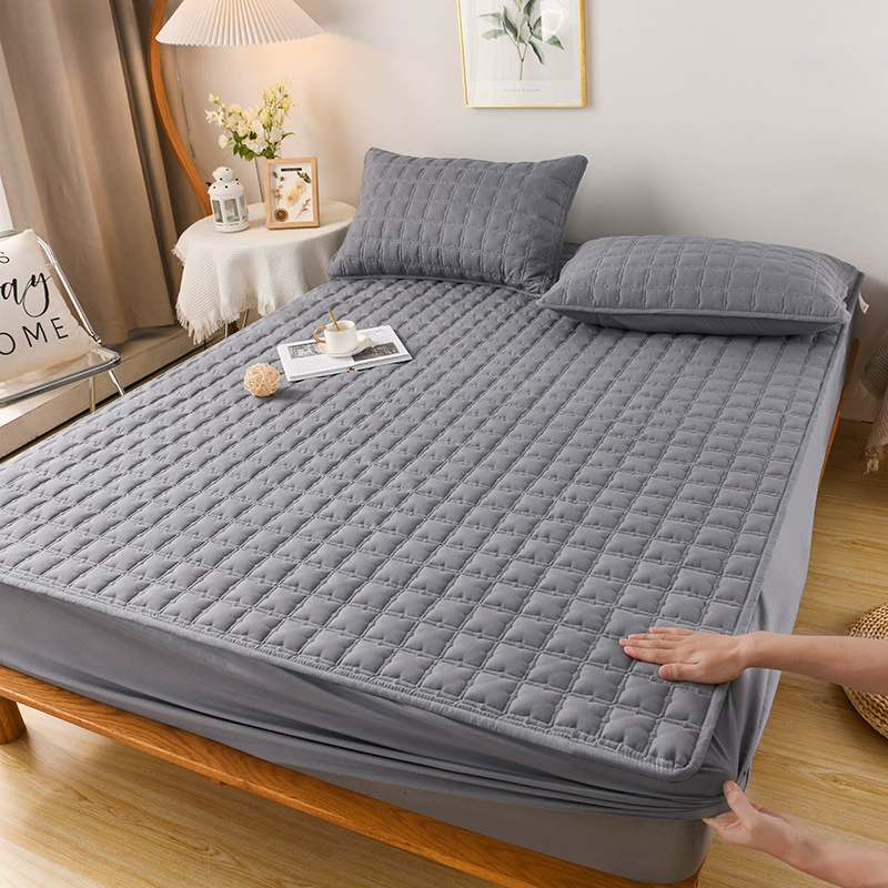 Waterproof quilted sheet, mattress, dustproof protective cover, bedspread, increased thickness