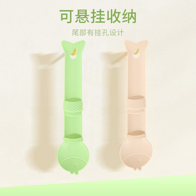 Z Mascotter flor gato tira alimentador comida cuchara de comida para gatos mango de comida apretar tira de gato artefacto alimentación de gato tira de carne